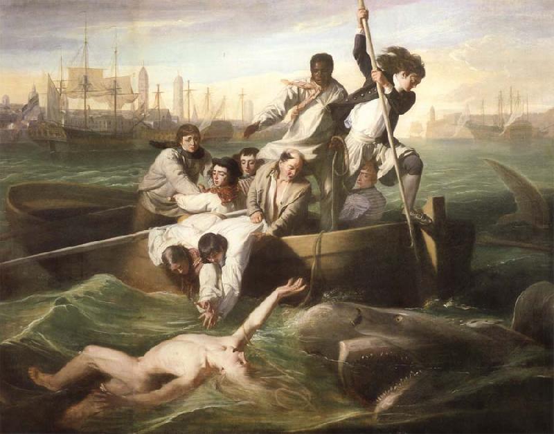 John Singleton Copley Watson und der Hai oil painting image
